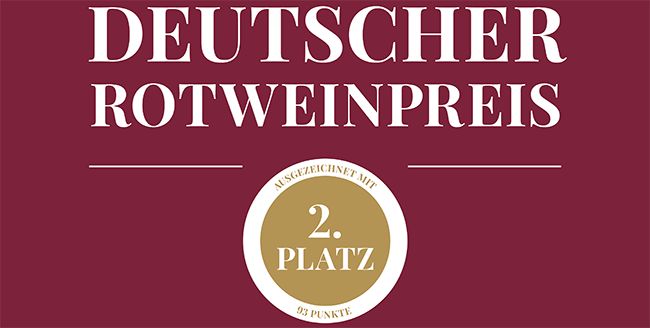 VINUM Deutscher Rotweinpreis 2026: 2. Platz für Weinolsheimer Merlot