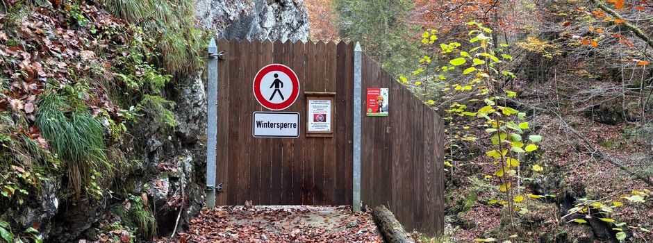Wintersperre - Waldbahnweg!