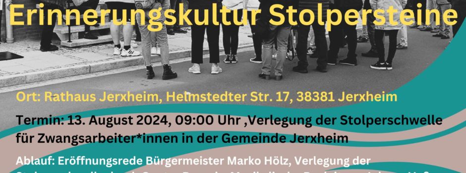 Stolperschwelle für Zwangsarbeiter und Zwangsarbeiterinnen