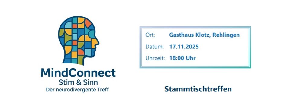 Neuer Stammtisch für Neurodivergente Menschen in Rehlingen-Siersburg