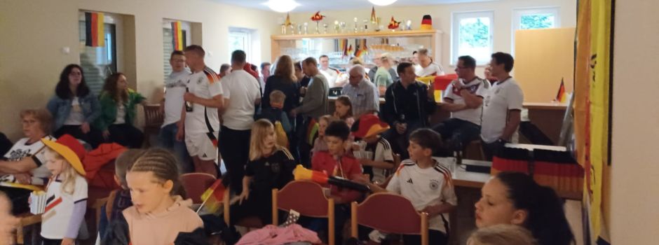EM-Studio im DGH - Deutschland gegen Ungarn