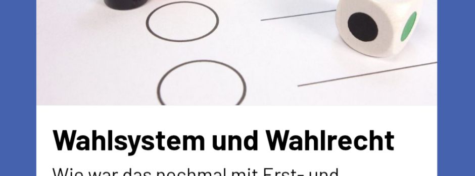 Fragen zur Bundestagswahl?