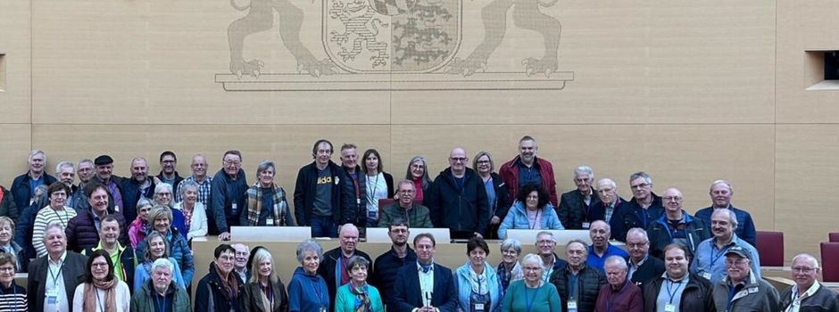 Besuch des Bildungswerks im Landtag