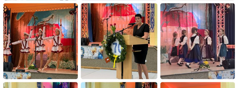 Festveranstaltung zum 70. Schulgeburtstag 