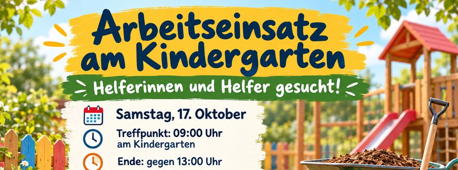 Gemeinsam anpacken für unsere Kleinsten!