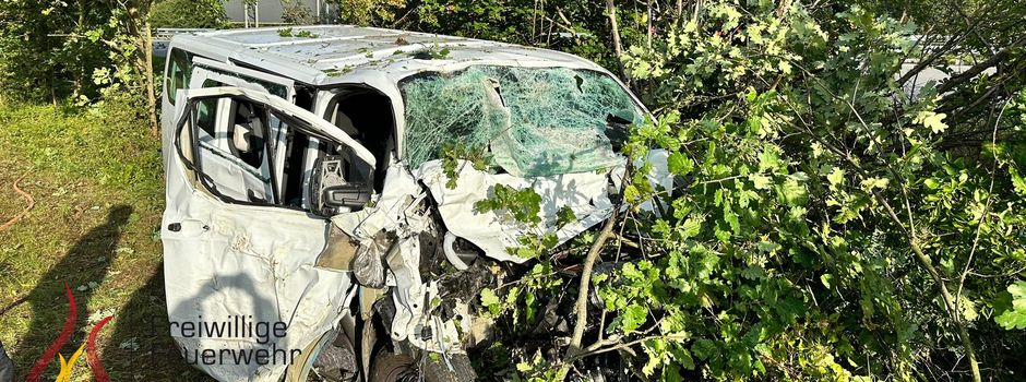 Schwerer Unfall auf A60 bei Ingelheim: Transporter kracht in Lkw