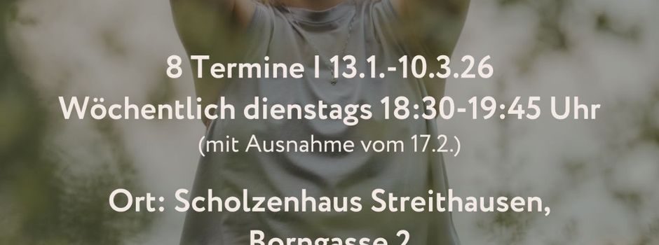 noch wenige Plätze frei- jetzt anmelden