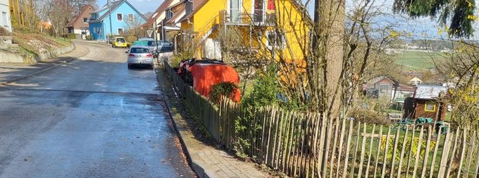 Fölterstraße/Tannenweg in Dottingen nimmt Gestalt an