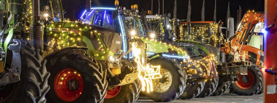 Traktoren rollen für den guten Zweck! - Am 10. Dezember bundesweite Aktion auch in Rheinhessen