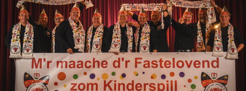 Rheidter Karneval: Rheidter Väter stellen erstmals das Prinzengefolge