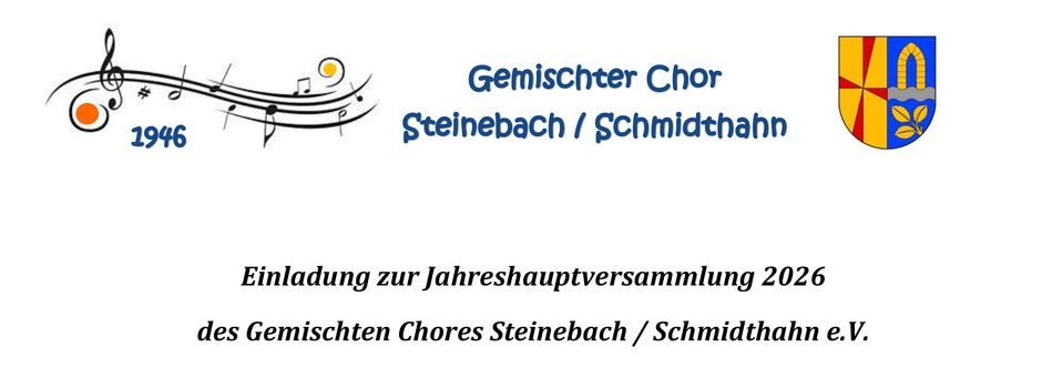 Einladung zur Jahreshauptversammlung 2026