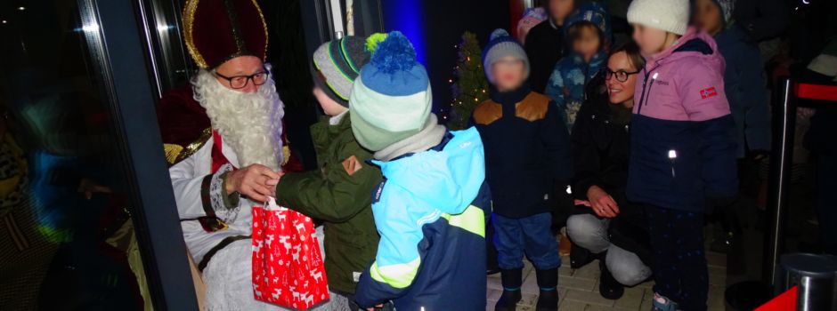 Nikolaus läßt Kinderherzen in Hellenhahn- Schellenberg höher schlagen
