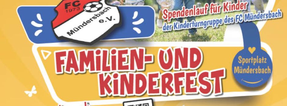 Rahmenprogramm Familien- und Kinderfest des FC Mündersbach