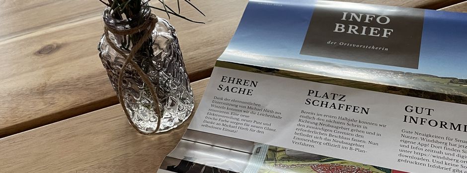 Neue Infos der Ortsvorsteherin