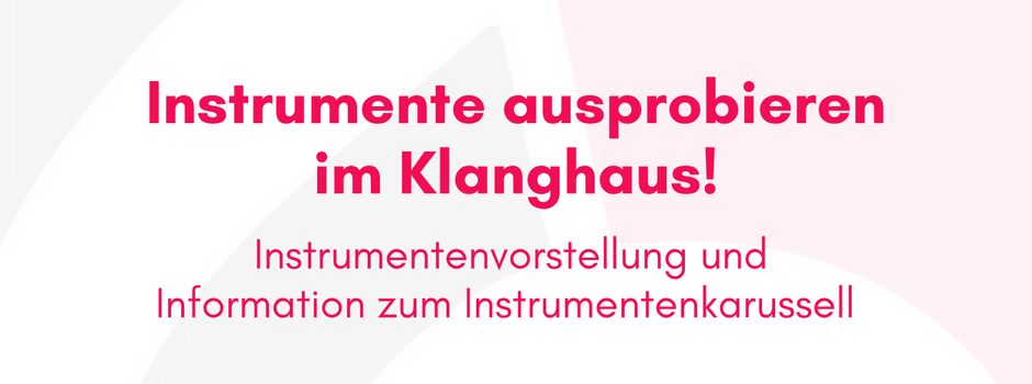 Instrumentenvorstellung und Information zum Instrumentenkarussell des Musikverein Klein-Winternheim