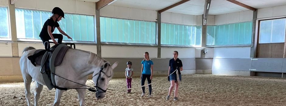 34 Kinder bei den Ferienspielen vom Reit- & Fahrverein Clarholz-Lette
