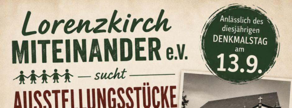 Erinnerungsstücke und Geschichten aus der Lorenzkircher Schulzeit gesucht