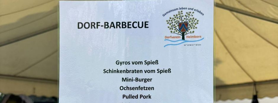Erfolgreiches erstes Dorf-Barbecue