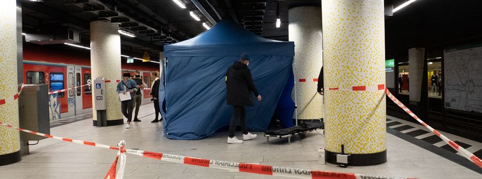 Leiche in Frankfurter S-Bahnhof gefunden