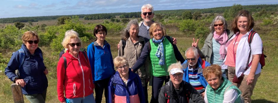 Die Wandergruppe trifft sich