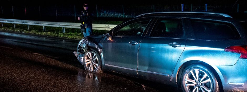 Vollsperrung nach Unfall bei Wiesbaden legt Verkehr lahm