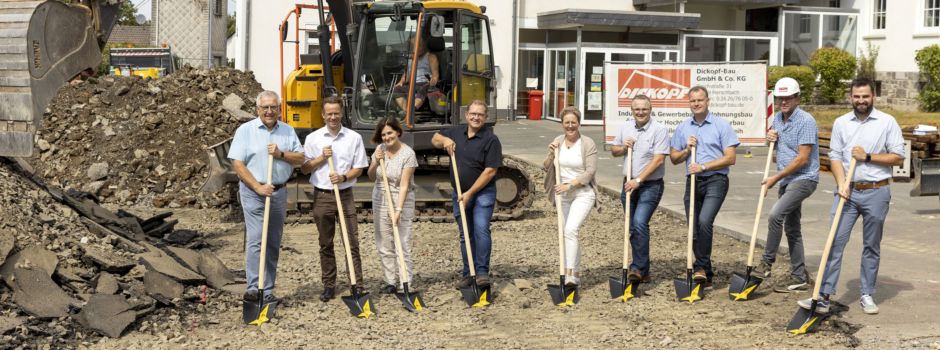 Gebäudeneubau zur Erweiterung der Otfried-Preussler-Grundschule in Roßbach hat begonnen