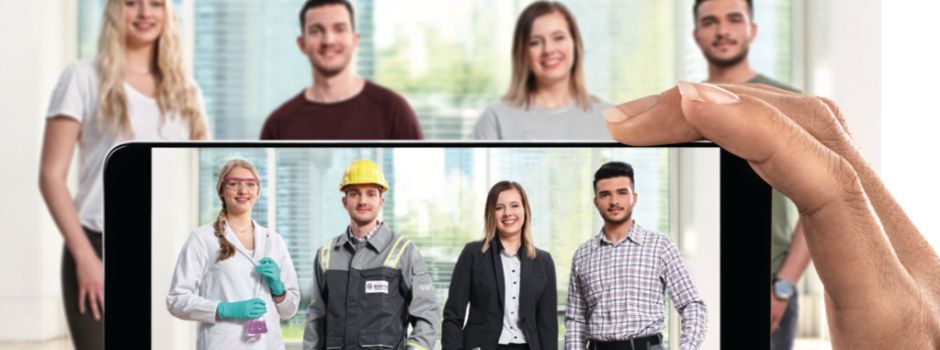 Bewerbungsstart für eine Ausbildung bei Evonik