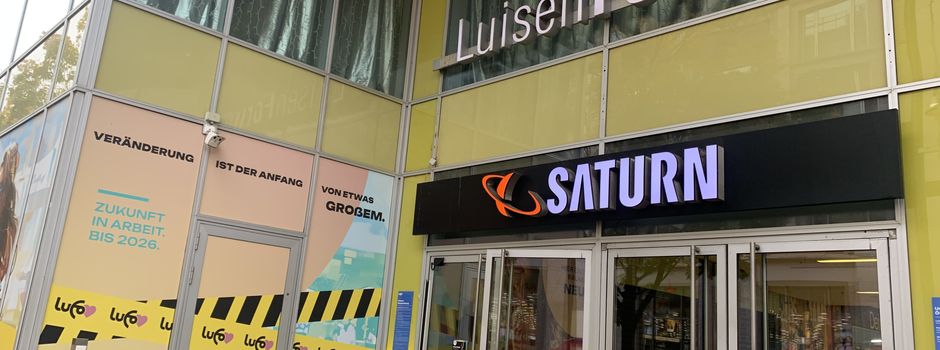 Erst Umzug, jetzt das Aus: Saturn verlässt das Luisenforum