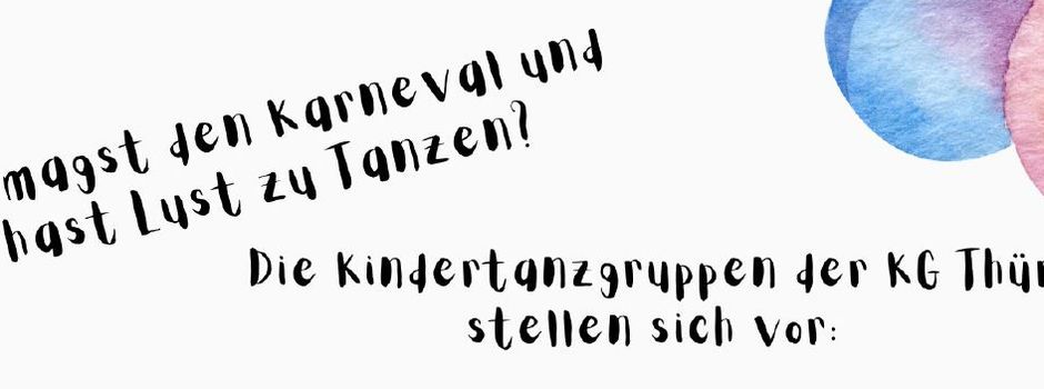 Die Kindertanzgruppen stellen sich vor – mach mit!