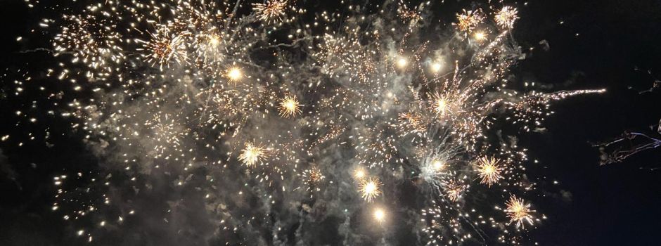 Erneut großes Feuerwerk am Mainzer Rheinufer