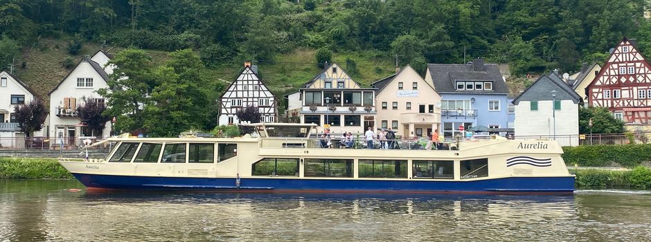 Aurelia erstmals auf Linienfahrt in Obernhof