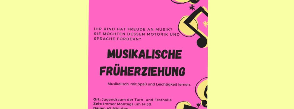 Musikalische Früherziehung 