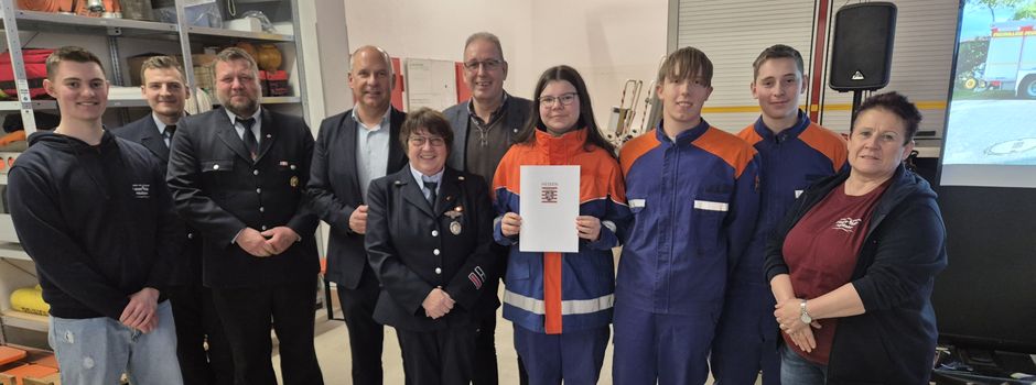 Jugendfeuerwehr Meißner ist „Feuerwehr des Monats November 2024“
