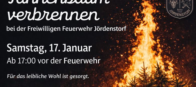 Tannenbaumverbrennen 🔥