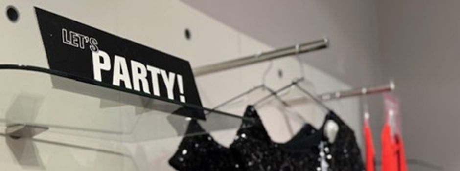 Silvester-Mode in Koblenz: Glitzer und Pailletten in den Geschäften
