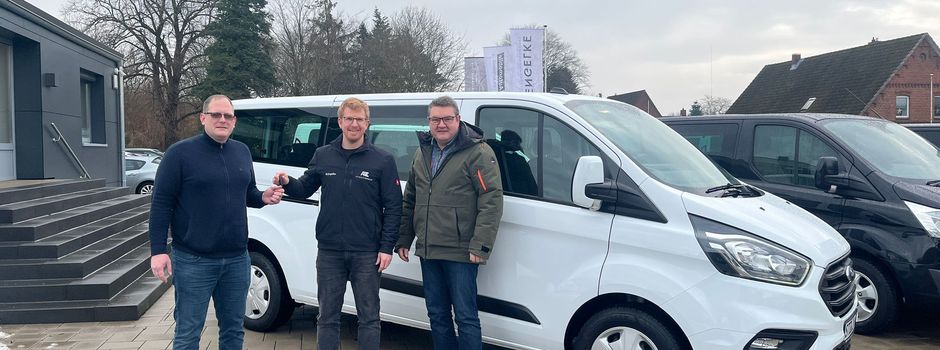 Investition in Jugendpflege: Es wurde ein Bus angeschafft