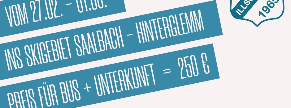 Jetzt noch anmelden - Verrinsskifahrt des SV Illschwang 