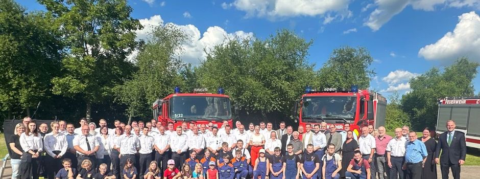 Neues StLF 20-V offiziell an die Feuerwehr Wanfried übergeben