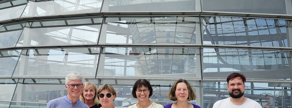 Berlinreise des Grünen Ortsverbands: Hinter den Kulissen des Bundestagsbetriebs