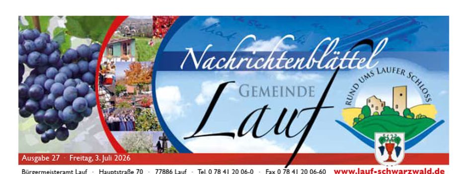 Technische Probleme beim Druck des Laufer Blättl