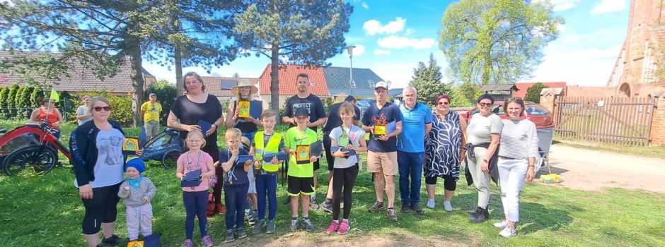 Gelungene Mai-Radtour begeistert Groß und Klein