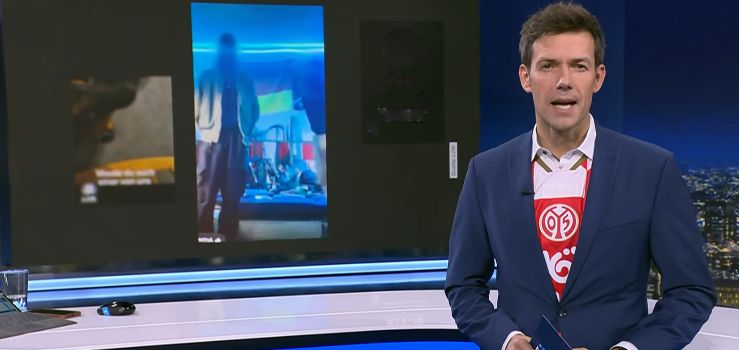 Aus Freude über 05er: RTL-Moderator trägt Mainz-Trikot