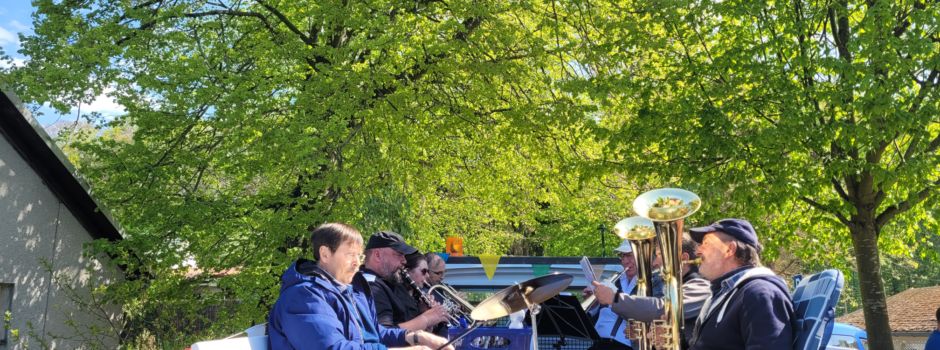 Traditionelles Weckenblasen