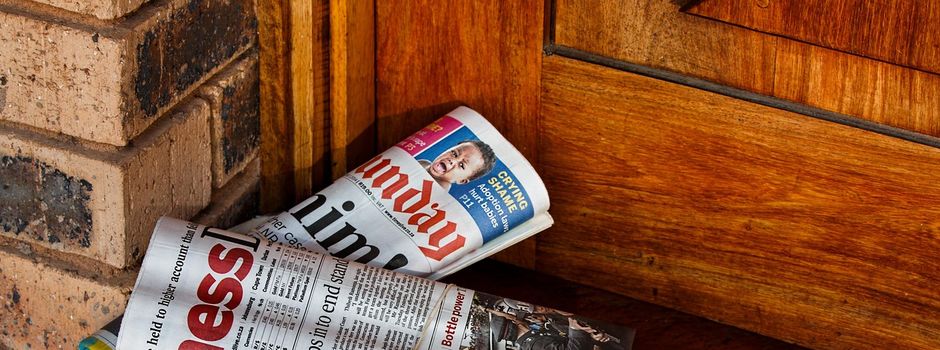 Einstellung der Verteilung des Wochenspiegel in Winnenberg