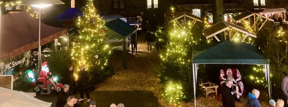 Lichterglanz und Weihnachtsfreude sowie eine gelungene Spendenaktion
