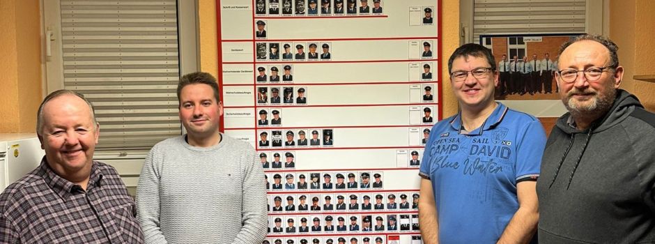 Ehrentafel für die Kameraden der Feuerwehr