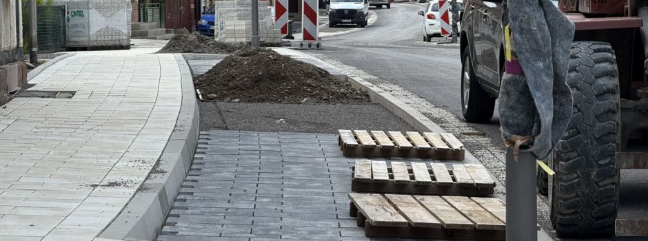 Update vom 07.09.2025: Impressionen von den Bauarbeiten in der Wilhelmsthaler Straße