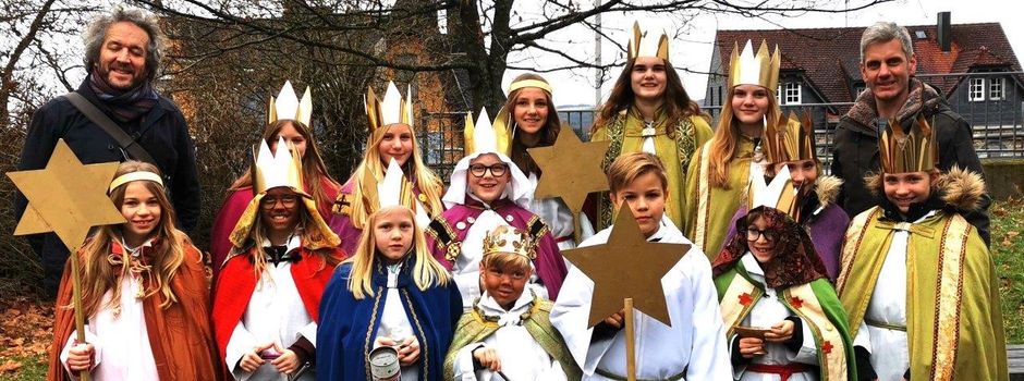 Sternsinger in Hachenburg unterwegs