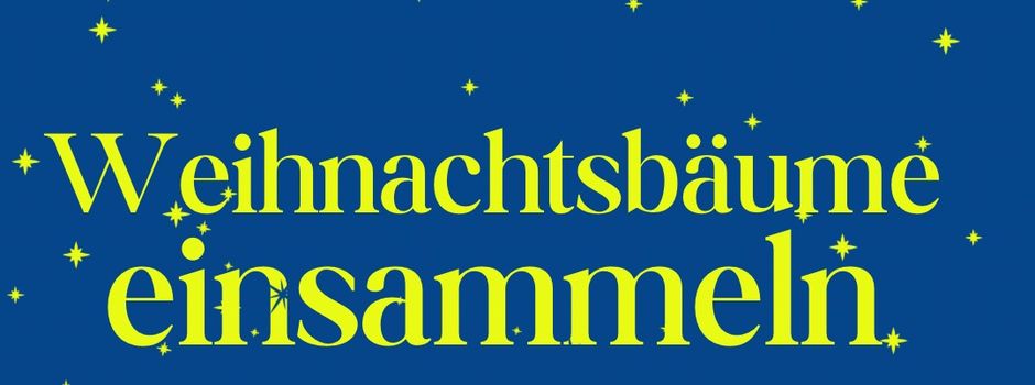 Weihnachtsbäume einsammeln am 10.01.2026 🎄