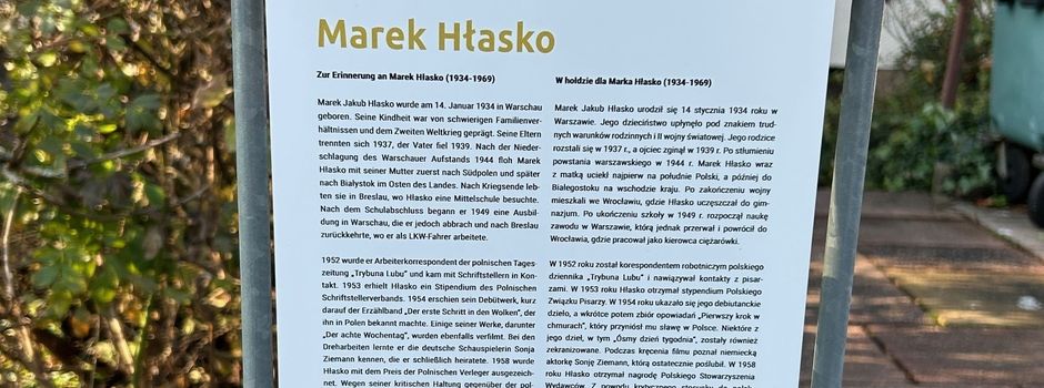 Neue Gedenktafel in Wiesbaden